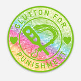 Glitter Logo Sticker