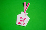 Eat Me Out Transparent Sticker